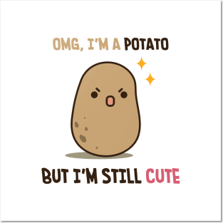 Cute potato is cute Posters and Art